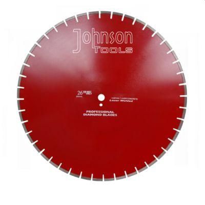 650mm Laser Diamond Saw Blades with Good Performance for Road Cutting