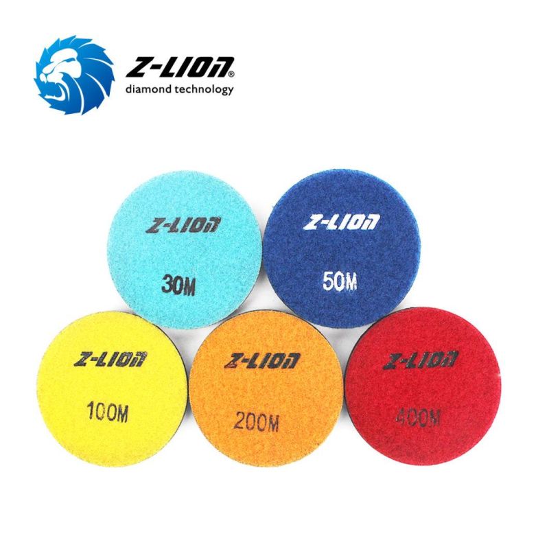 Diamond Metal Filling Resin Bond Transitional Polishing Pad for Concrete Floor Terrazzo Floor Zl-16km