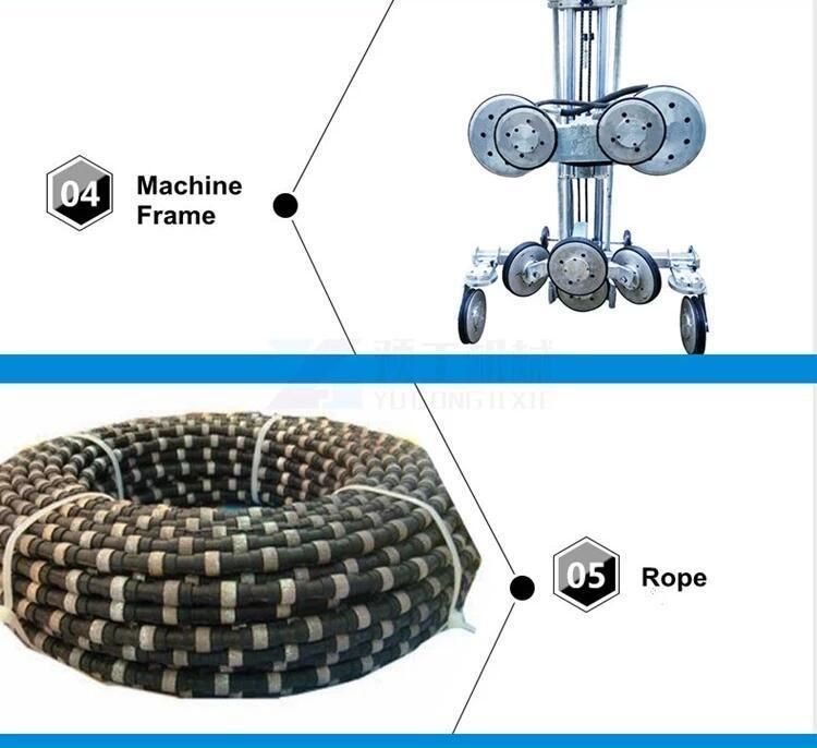 Diamond Wire Saw for Quarry Block Cutting and Profiling