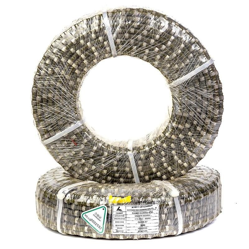 11.5mm Granite Quarrying Diamond Saw Rope