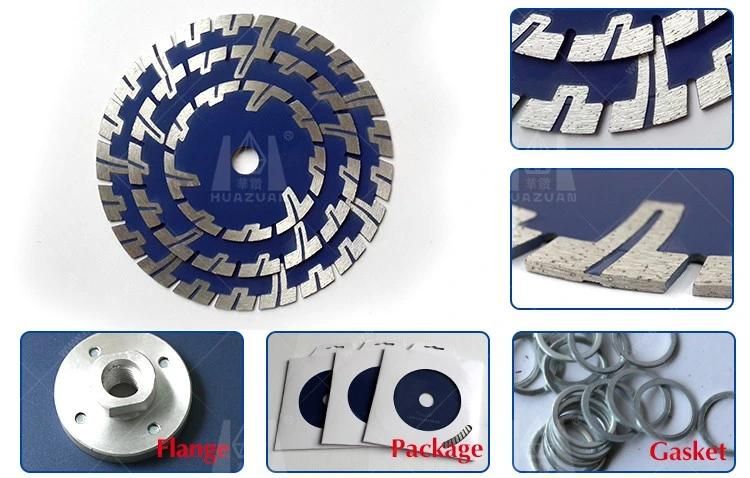 150mm Diamond Saw blade Turbo Design Sintered Saw Blade for Stone Cutiing