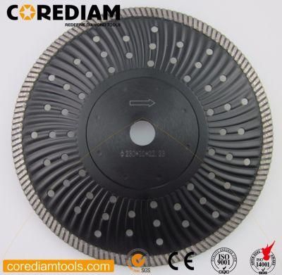 Sinter Hot-Pressed Wave Turbo Saw Blade for Stone Materials/Cutting Disc/Diamond Tools