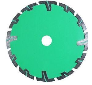 Hot Press Sintered Turbo Blade Diamond Saw Blade with Protective Teeth for Cutting Stone Granite Marble Concrete Brick