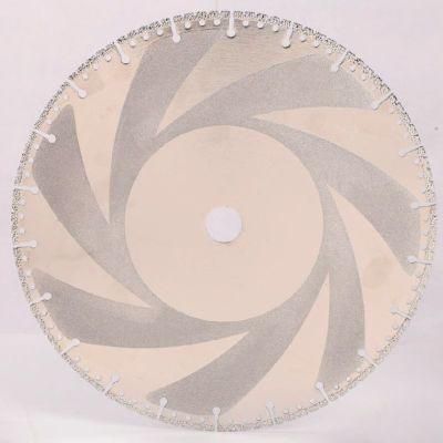 China Manufacturer Vacuum Brazed Diamond Blade for Wood with Nails