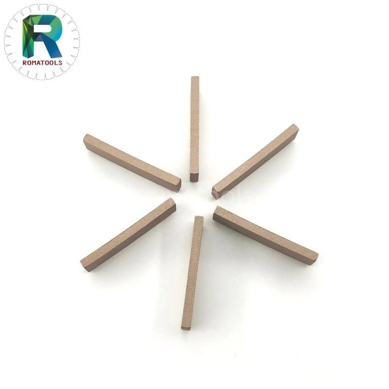 Romatools Granite Marble Cutting Diamond Segment for Bridge Cutting Blades