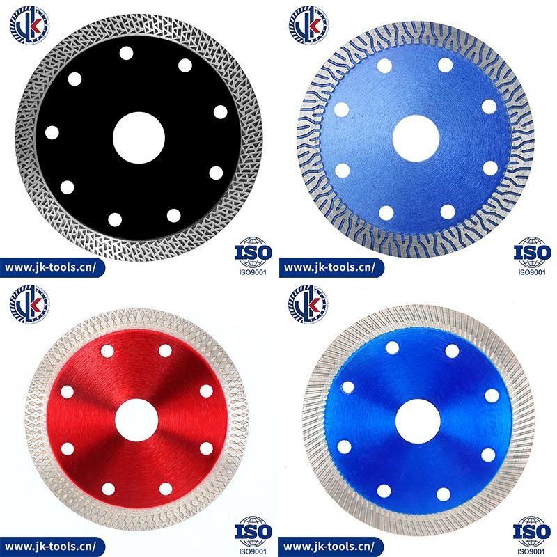 China Supply 4 Inch Turbo Saw Blade /Diamond Wheel / Diamond Saw Blade for Cutting Granite / Ceramic /Tile /Porcelain / Stone / Concrete / Brick