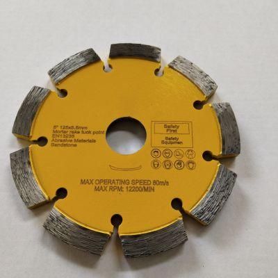 125mm Concrete Floor Cutting Disc Diamond Laser Welded Saw Blades