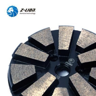Diamond Grinding Plate with Circular Metal Concrete Grinding Wheel