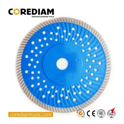 Sinter Hot-Pressed Continuous Rim Blade for Stone Cutting/Diamond Saw Blade