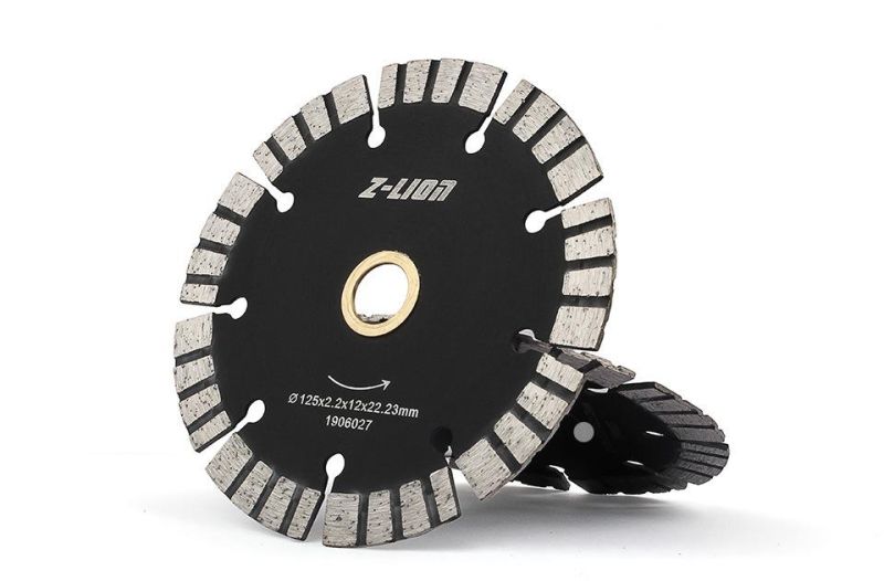 Z-Lion High Quality Diamond Saw Blade Granite Concrete Sandstone Dry Cutter 5inch