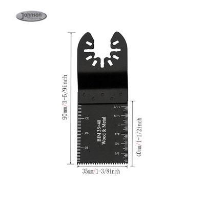 35*40mm Bim Manufacture Oscillating Multi-Tool Blades for Cutting Nails