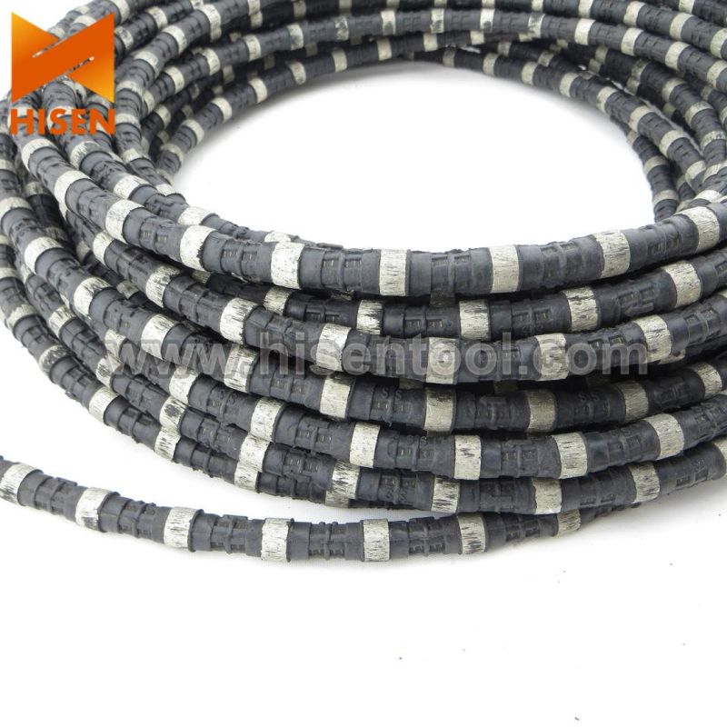 12.5mm Diamond Wire Saw for Quartz Quarrying