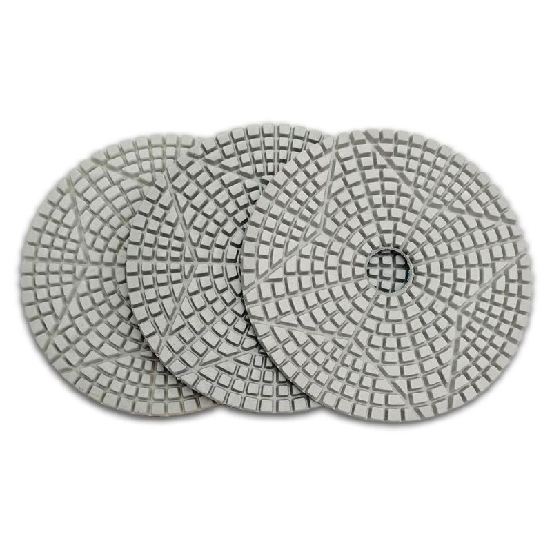 Flexible Diamond Polishing Pads Sanding Disc Three-Step for Marble