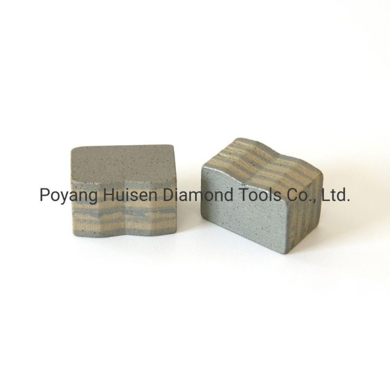 China Huisen Saw Blade Diamond Segment for Granite Stone and Basalt