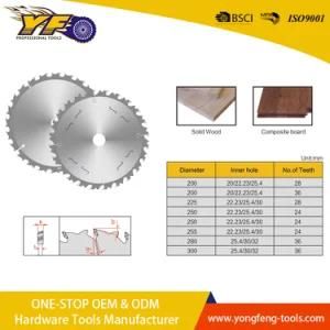 Saw Blank Tct Circular Saw Blades to Cut Copper Tube Non-Ferrous Cutting Tools