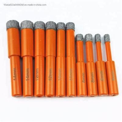 vacuum Brazed Diamond Drilling Bits, Dry Drilling for Stone, Masonry