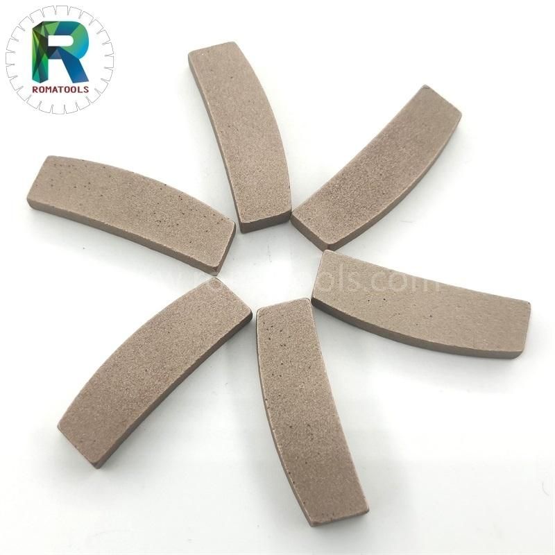 Romatools Customizated Segment Stone Marble Cutting Segments Fast Cutting