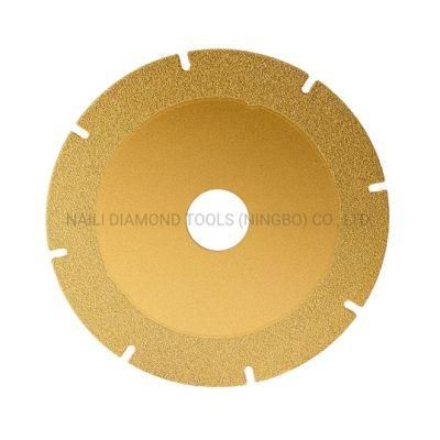 Qifeng Manufacturer Power Tools 110mm Vacuum Brazed Diamond Circular Saw Blade