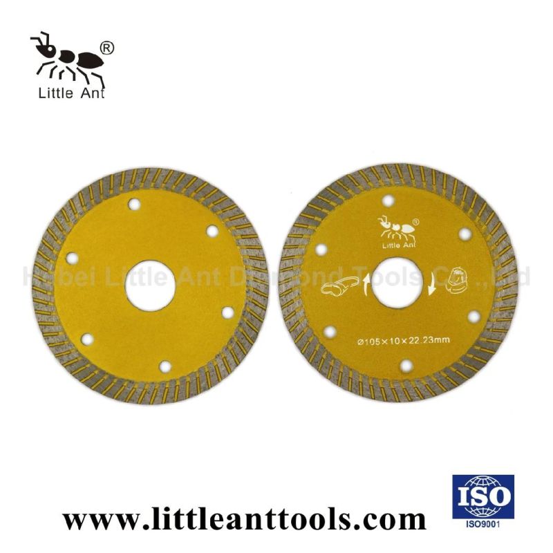 105mm Diamond Turbo Saw Blade for Cutting Ceramic