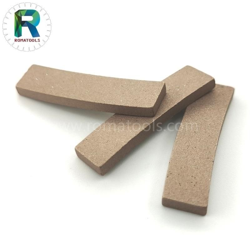 Romatools High Quality Diamond Segments 40X3.2X10 for Hard Marble Cutting