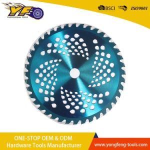 Tct Circular Grass Cutting Blade, Trimmer Cutting Blades, Carbite Tips Blade