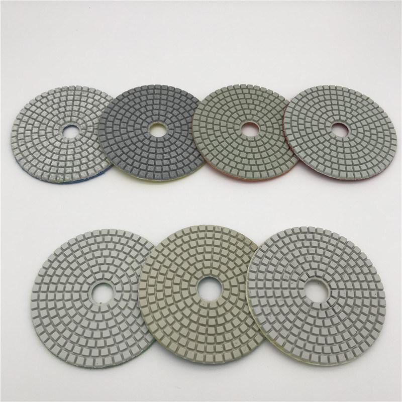 Portable Diamond Tools Flexible Marble Diamond Polishing Pads