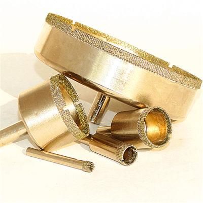 Electroplated Diamond Core Drill Bit for Glass