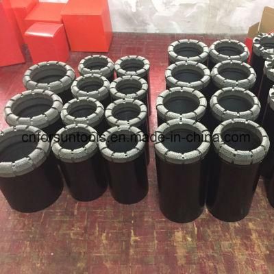 Surface Set Diamond Core Drill Bit, Steep, Semi-Round Type