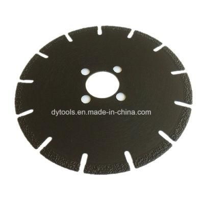 Vacuum Brazed Diamond Saw Blade Cutting Disc for Cutting Metal