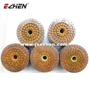 Resin Metal Bond Diamond Grinding Wheel Hook and Loop Backed