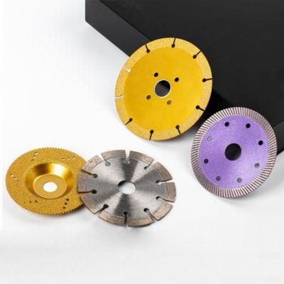 Qifeng Manufacturer Power Tools 100mm Cup Shape Vacuum Diamond Brazed Saw Blade