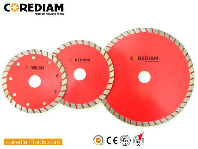 Turbo Diamond Stone Blade with Cooling Hole/Diamond Tool/Cutting Disc