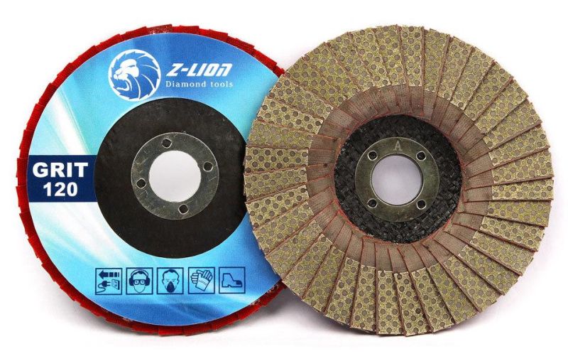 Zlion High Quality Concrete Diamond Flap Disc for Trimming