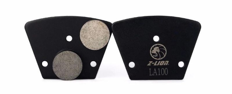 Diamond Trapezoid Metal Floor Pads Abrasive Disc for Concrete Polishing Grinding