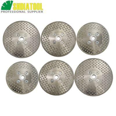 Shdiatool 75 -230 mm M14 Electroplated Diamond Granite Saw Blade Circular Saw Blade for Marble Granite Ceramic Cutting