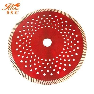 Diamond Saw Blade, 7&quot; 180 mm for Ceramic Tiles Cutter Blade Circular Cutting Disc Granite Marble/Stone/Porcelain Turbo Wave