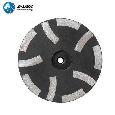 4&quot; Diamond Anti-Vibration Resin Filling Wheel Cup Disc for Stone Polishing