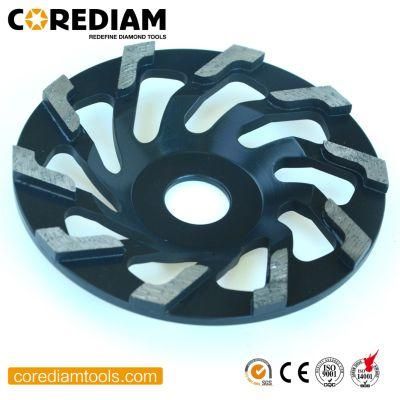All Size Diamond Grinding Cup Wheel with L Segments for Concrete and Masonry Materials/Tooling