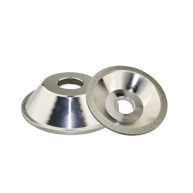 Bowl Coated Grinding Wheel Electroplated Bond Diamond Grinding Wheel