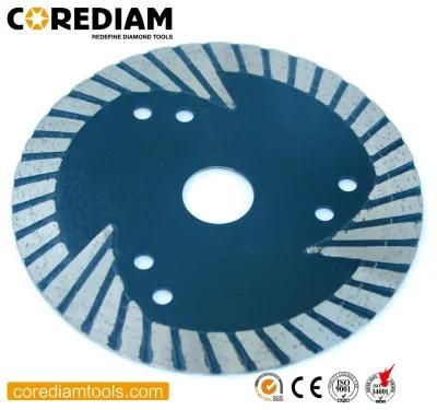 4.5inch /115mm Sinter Hot Pressed Turbo Saw Blade for Stone Cutting/Diamond Tool