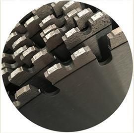 2000mm Laser Welded Diamond Wall Saw Blade with Usegment