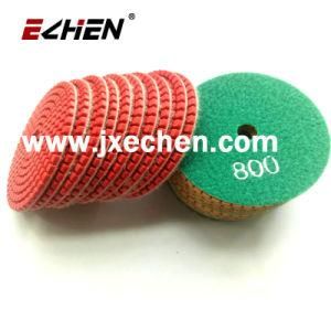 Diamond Flexible 4 Inch Stone Wet Polishing Pad
