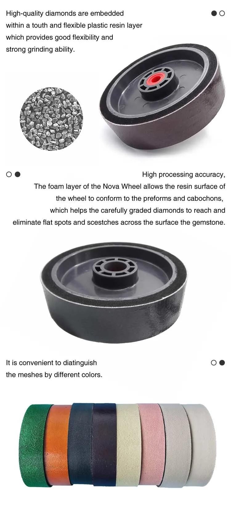 Resin Grinding Wheel Gemstone Polishing Tool Gemstone Polishing Soft Wheel