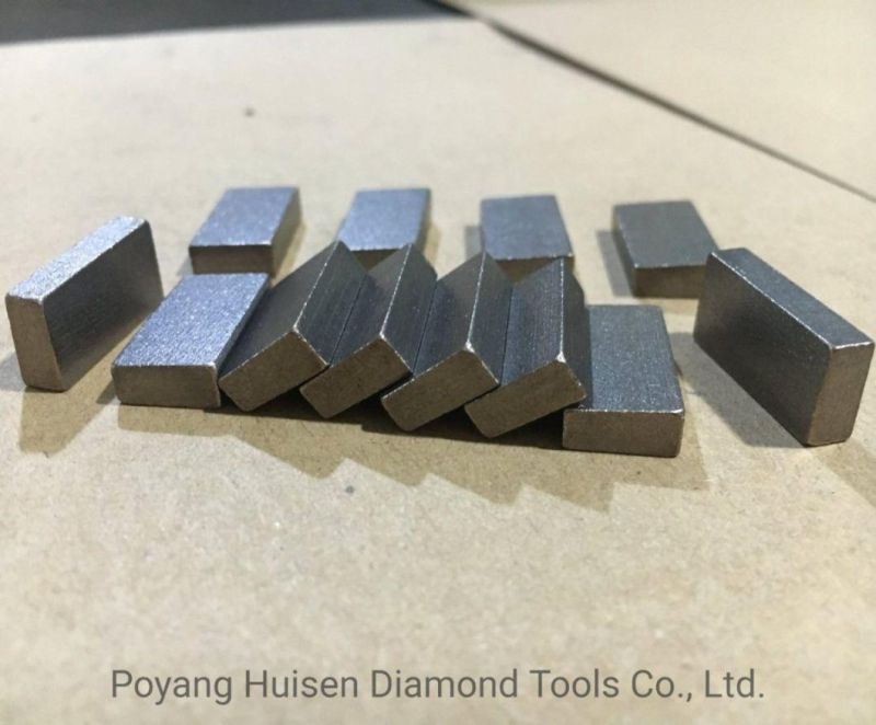 Long Lifespan Diamond Gang Saw Cutting Blade Segment for Marble Stone