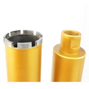 High Efficiency Diamond Drilling Tool Straight Groove Shaped Diamond Core Drill Bit Segment