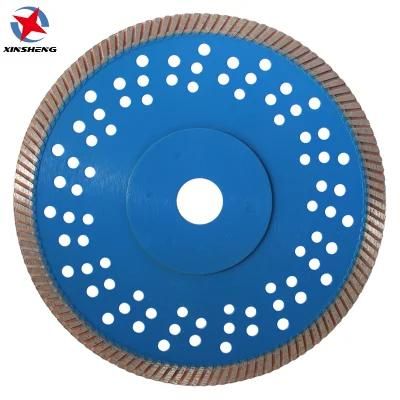 Ultra Thin 7inch Turbo Diamond Saw Blade for Cutting Hard Ceramic Tile