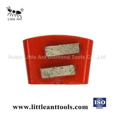 Double Bar Segment Diamond Grinding Shoe for HTC Grinder Machine