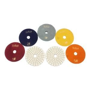 100mm Five Step Dry Polishing Pad for Concrete Dry Polishing