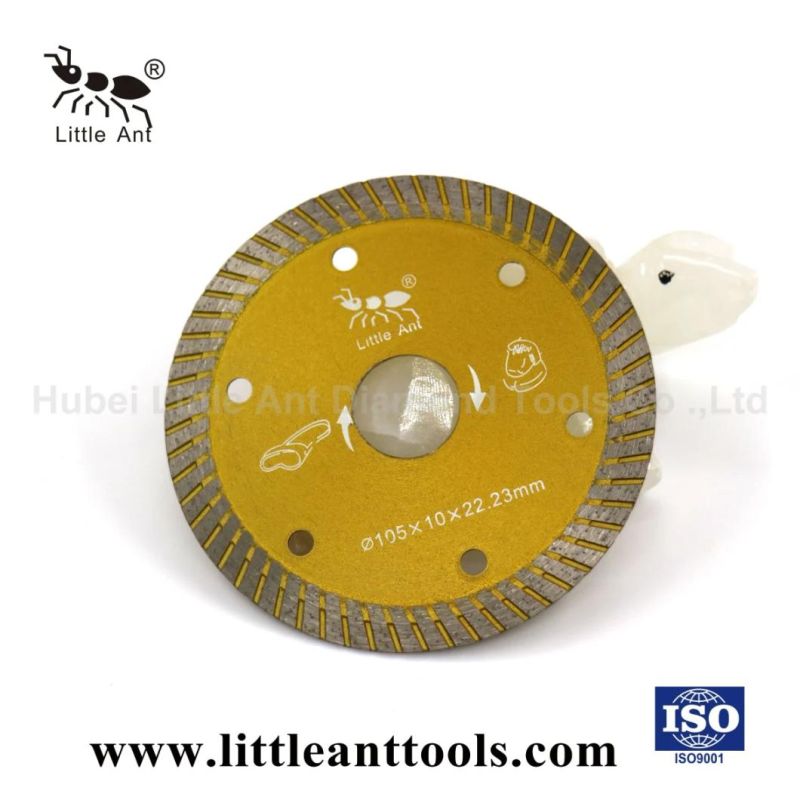 105mm Diamond Turbo Saw Blade for Cutting Ceramic