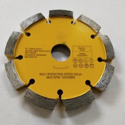 125mm Diamond Laser Welded Tuck Point Saw Blades for Concrete Mortar Removal